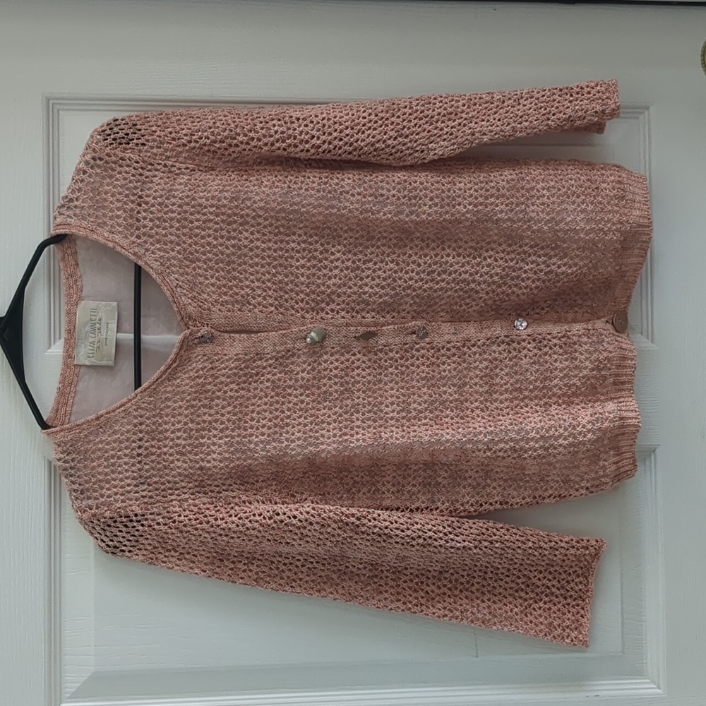 Crochet cardigan from Capri Italy